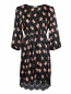 Платье с узором и кружевной отделкой Liu Jo  –  Общий вид