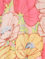 Блуза из шелка и хлопка с цветочным узором Moschino  –  Деталь