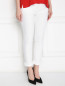 Узкие джинсы из плотного эластичного денима Ashley Graham x Marina Rinaldi  –  МодельВерхНиз
