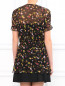 Шелковая блуза с цветочным узором Moschino Cheap&Chic  –  Модель Верх-Низ1