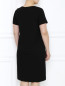 Платье-мини с контрастной отделкой Marina Rinaldi  –  Модель Верх-Низ1