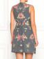 Платье-футляр с цветочным узором MC Alexander McQueen  –  Модель Верх-Низ1