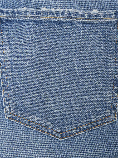 Укороченные джинсы из хлопка  - Деталь1