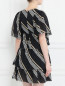Платье-мини из хлопка с узором "полоска" Sonia Rykiel  –  Модель Верх-Низ1