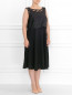 Платье без рукавов с отделкой из кружева Marina Rinaldi  –  Модель Общий вид