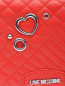 Сумка на ремне с металлической фурнитурой Love Moschino  –  Деталь
