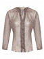 Блуза на пуговицах с узором Liu Jo  –  Общий вид