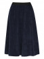 Вельветовая юбка-миди на резинке Persona by Marina Rinaldi  –  Общий вид