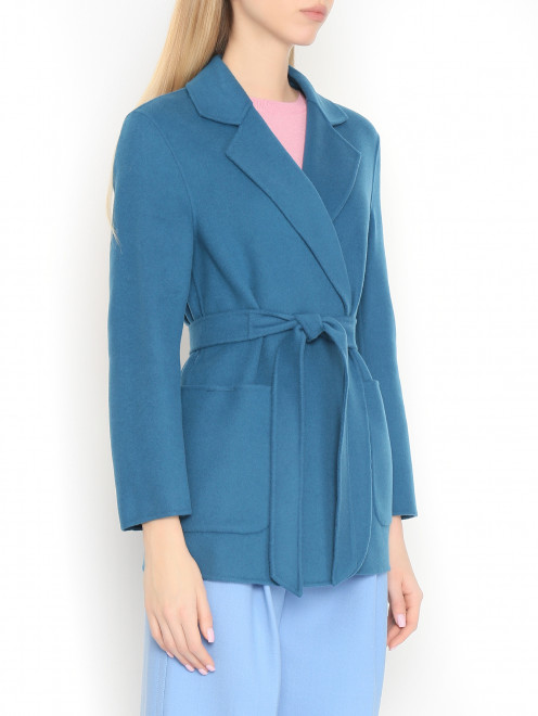 Полупальто из шерсти Weekend Max Mara - МодельВерхНиз