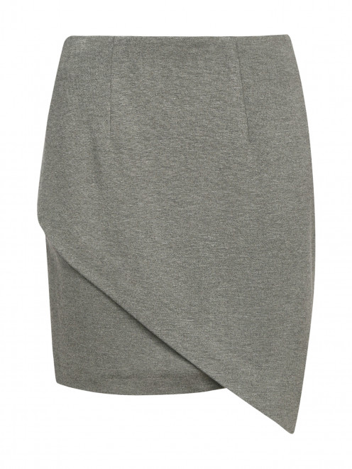 Трикотажная юбка-мини с запахом FINDER KEEPERS-PAUSE - Общий вид