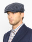 Кепка из шерсти с узором Stetson  –  МодельОбщийВид