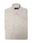 Рубашка из хлопка с узором полоска LARDINI  –  Общий вид