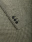 Пиджак из хлопка и льна в мелкий узор Isabel Marant  –  Деталь