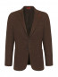 Пиджак из шерсти с карманами Isaia  –  Общий вид