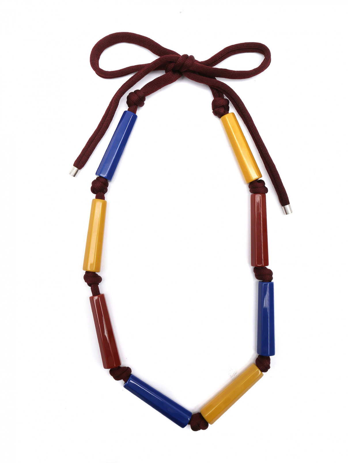 Ожерелье из разноцветного пластика Marina Rinaldi  –  Общий вид  – Цвет:  Мультиколор