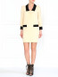 Платье прямого фасона с квадратным воротом Moschino  –  Модель Общий вид