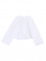Блуза из хлопка с декором I Pinco Pallino  –  Обтравка1