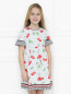 Платье хлопковое на завышенной талии Aletta Couture  –  МодельВерхНиз
