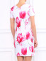 Платье-футляр с цветочным узором Armani Jeans  –  Модель Верх-Низ1