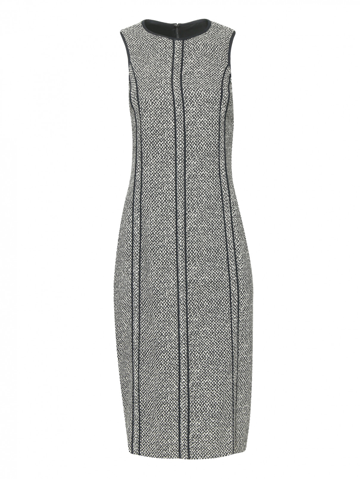 Платье-футляр с принтом Michael Kors  –  Общий вид  – Цвет:  Узор