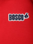Поло из фактурного хлопка с вышивкой BOSCO  –  Деталь