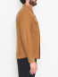 Куртка-рубашка из замши с накладными карманами Giampaolo  –  МодельВерхНиз1