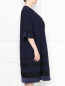 Легкое пальто с короткими рукавами и декоративной отделкой Marina Rinaldi  –  МодельВерхНиз2
