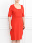 Платье-футляр с короткими рукавами Marina Rinaldi  –  Модель Верх-Низ