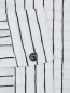 Удлиненная рубашка из хлопка с узором полоска Elena Miro  –  Деталь1