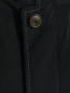 Удлиненная куртка с вставками из кожи и отстегивающимся подкладом Gimo'S  –  Деталь
