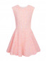 Платье с ярким фактурным узором Dior  –  Общий вид