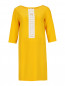 Шелковое платье с длинным рукавом Moschino  –  Общий вид