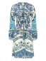 Платье с цветочным узором Roberto Cavalli  –  Общий вид