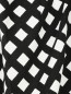 Укороченные брюки из хлопка с узором Marina Rinaldi  –  Деталь