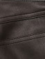 Укороченные брюки из эко-кожи Marina Rinaldi  –  Деталь