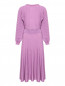Трикотажное платье-миди из шерсти Moschino Boutique  –  Общий вид
