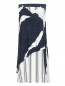 Платье прямого фасона с запахом и узором "полоска" Antonio Marras  –  Общий вид