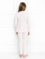Пижама из хлопка с кружевной отделкой Giottino  –  МодельОбщийВид2