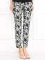 Прямые брюки с цветочным узором Max&Co  –  Модель Верх-Низ