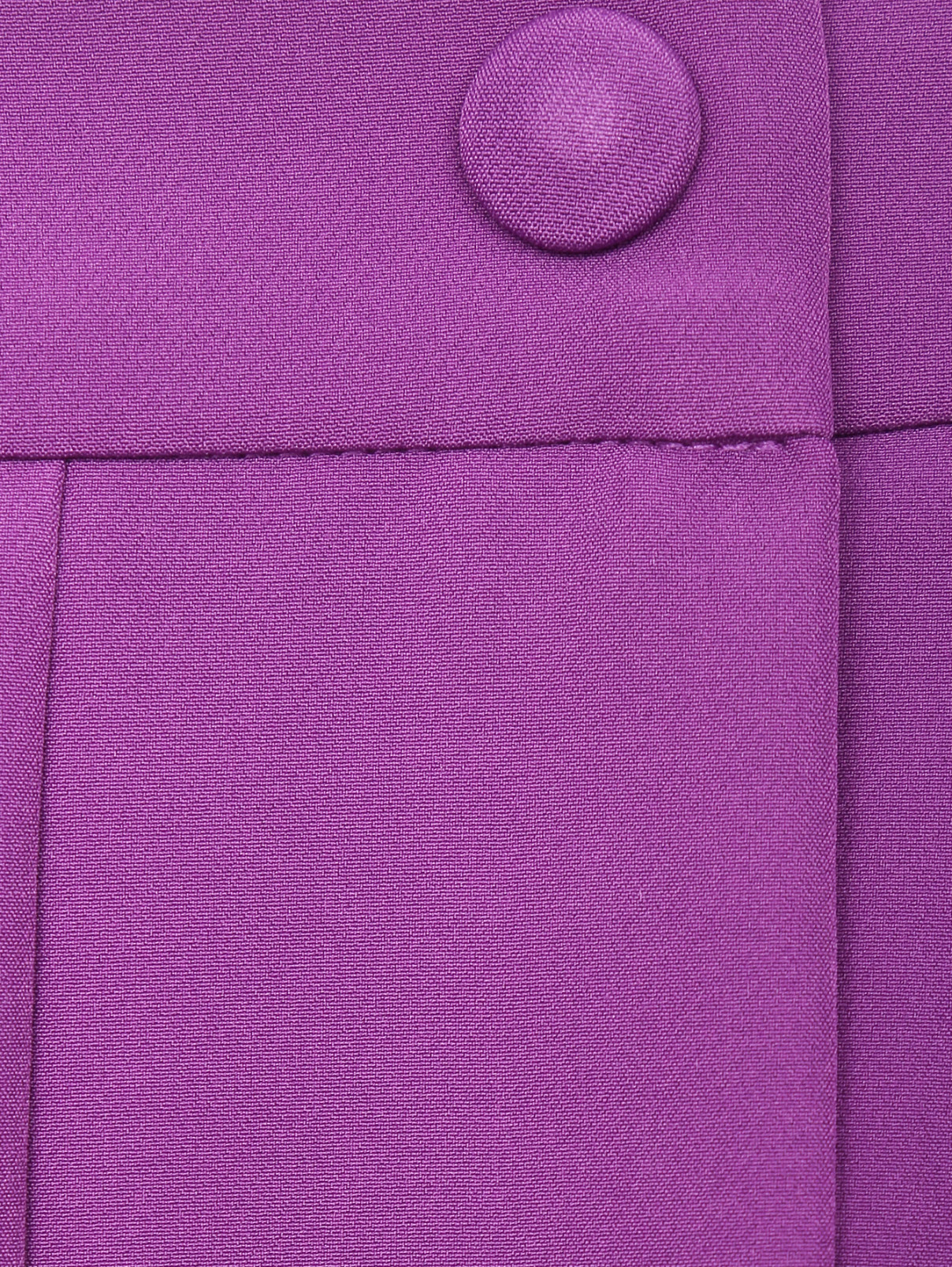 Юбка с запахом на пуговицах Ermanno Firenze  –  Деталь1  – Цвет:  Фиолетовый