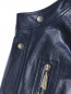 Кожаная куртка с боковыми карманами на молнии BOSCO  –  Деталь1