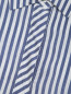Удлиненная рубашка с узором полоска Elena Miro  –  Деталь