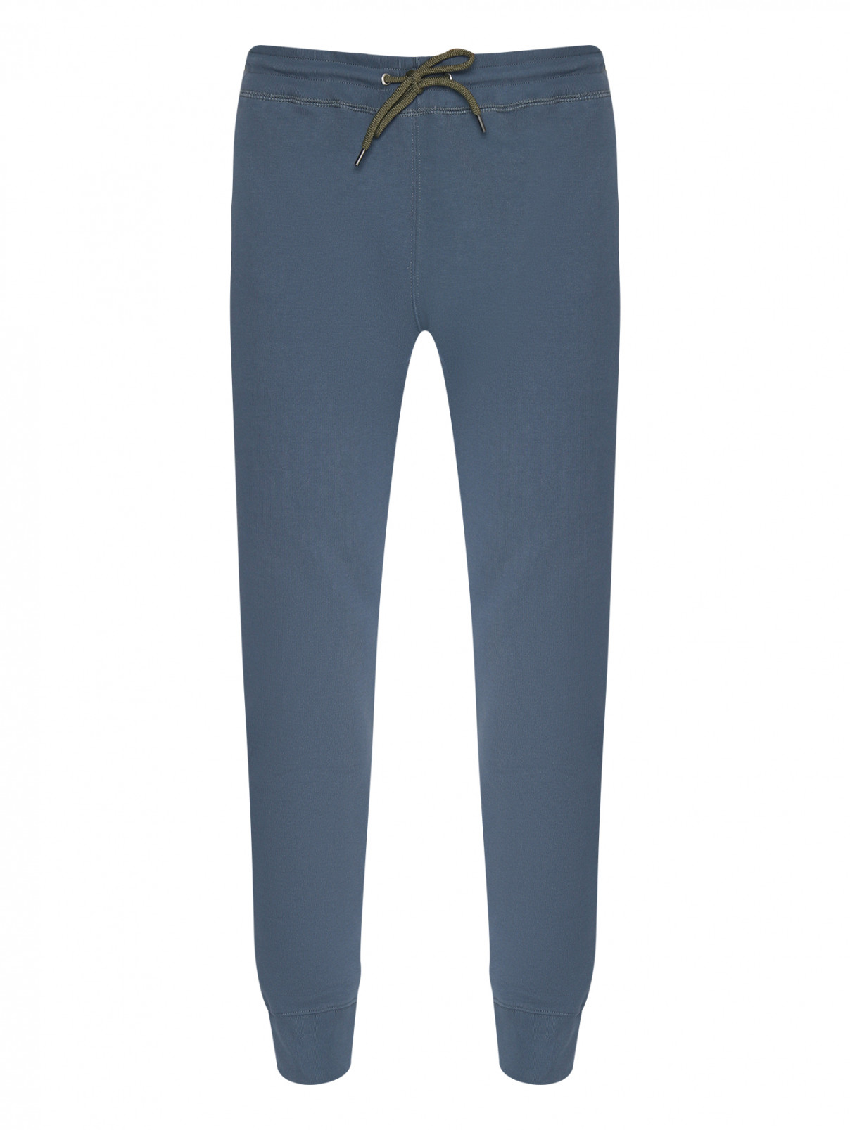 Трикотажные брюки с карманами Paul Smith  –  Общий вид  – Цвет:  Зеленый