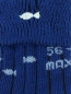 Носки из хлопка с принтом и вышивкой Maximo  –  Деталь