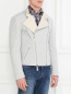 Куртка-косуха из хлопка Ermanno Scervino  –  Модель Верх-Низ