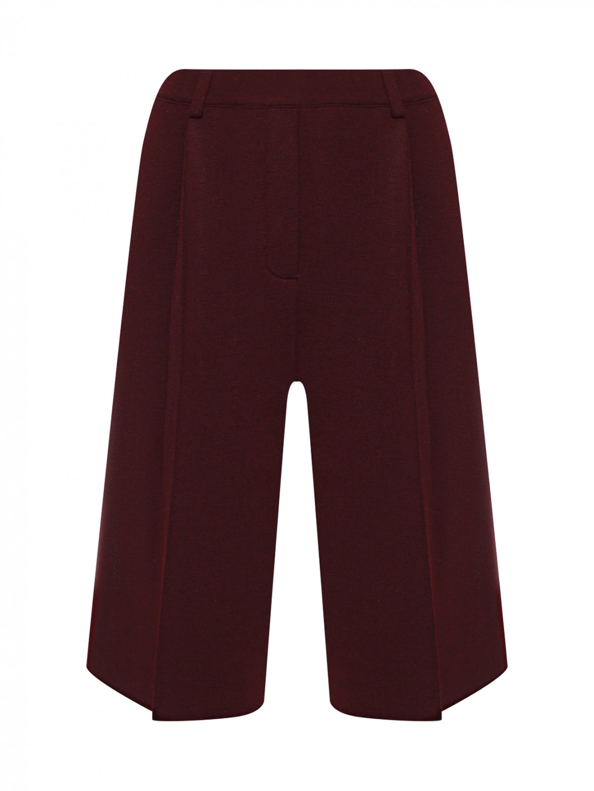 Трикотажные шорты с карманами MRZ  –  Общий вид  – Цвет:  Красный