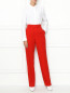 Брюки из шерсти с контрастной отделкой Calvin Klein 205W39NYC  –  МодельОбщийВид