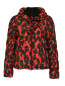 Пуховая куртка на застежке-молнии с боковыми карманами Moschino Cheap&Chic  –  Общий вид
