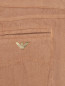 Расклешенные брюки из льна Armani Jeans  –  Деталь