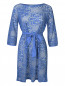 Платье кружевное из хлопка La fabrica del lino  –  Общий вид